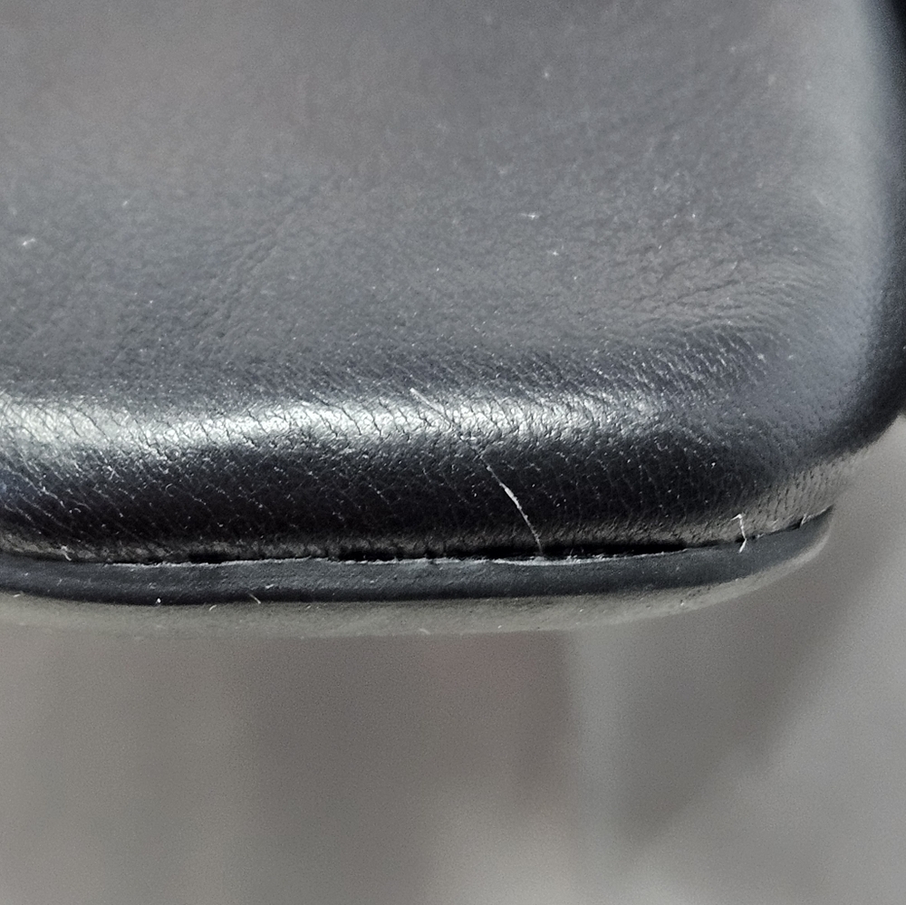 Vionic Orinda Flats Womens Sz 7.5M Black Leather Square Toe Low Heel Vio-motion - Picture 10 of 10